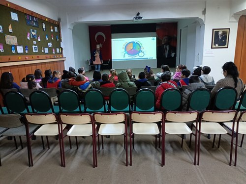 Kütahya İl Halk Kütüphanesinde Okul Afet Farkındalık Eğitimi ve Deprem Tatbikatı
